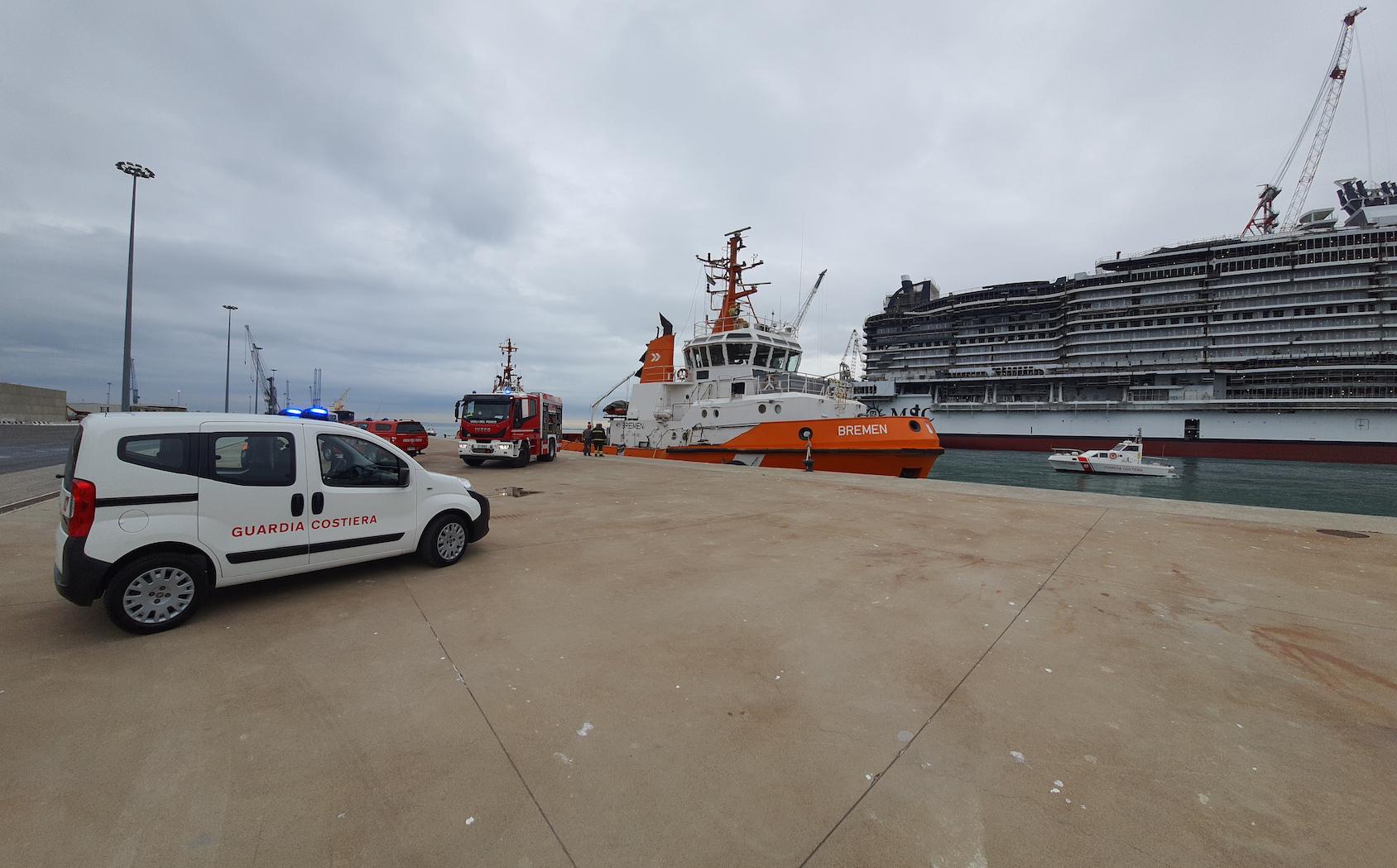 Immagine per Rischio inquinamento in porto, stress test in emergenza a Monfalcone
